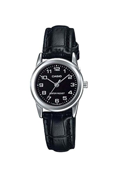 Casio Women's Dress Analog Wrist Watch LTP V001L - 1B - 25 mm - Black