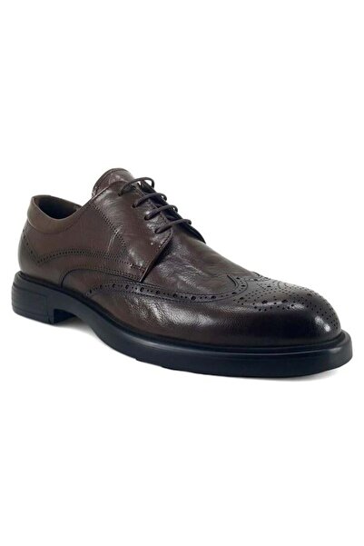 Libero 5776 Genuine Leather Men's Casual Shoes-Brown