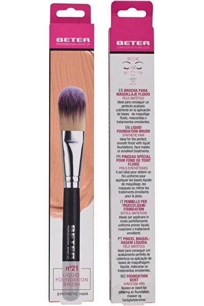 Beter Liquid Foundation Brush, Synthetic Hair
