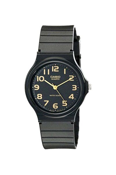 Casio Analog Watch with Silicone Strap Model MQ24-1B2 - 35 mm - Black Color f...