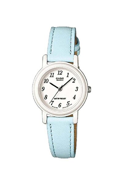 Casio Girls' Analog White Dial Genuine Leather Band LQ-139L-2BDF
