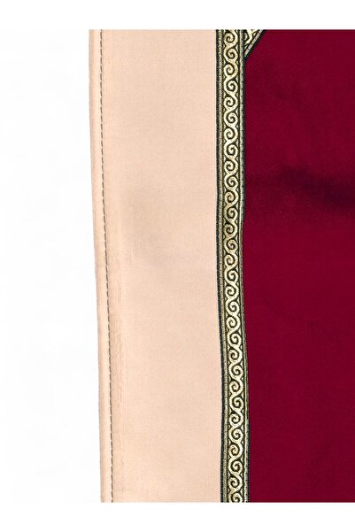 Öz Kadife Luxury Velvet-Lined Prayer Rug – Stylish, Soft Textured, and Premium Design Perfect for Gifting