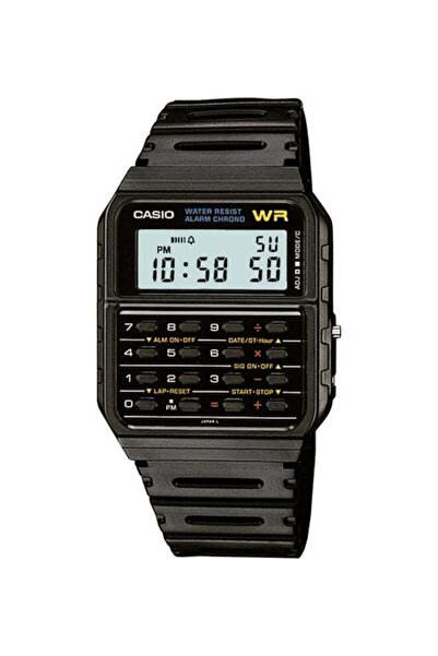 Casio Men's Water Resistant Digital Calculator Watch CA53W-1 - 35 mm - Black