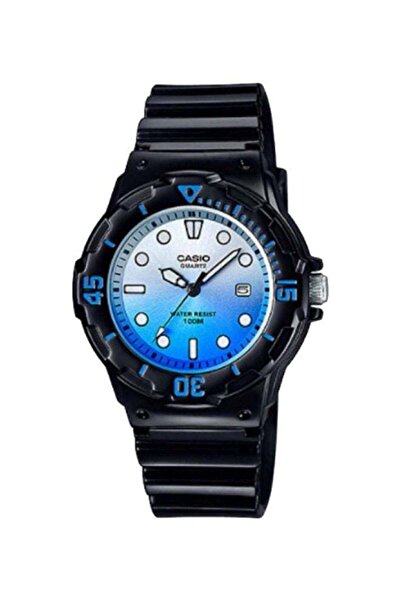 Casio Women's Water Resistant Analog Watch LRW-200H-2EVDR - 39 mm - Black