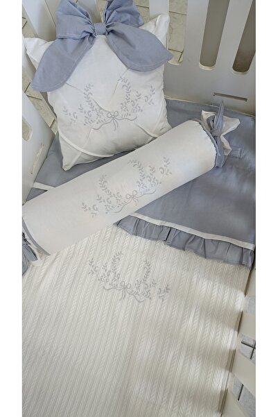 Ege HOME Decoration&Accessories Ege Home deluxe %100 pamuklu nakışlı 3 parça ...