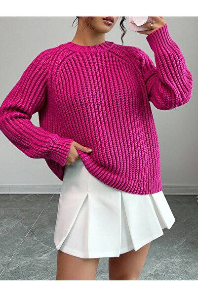 Knitoryx Imperdabil pentru femeile în timpul iernii: pulover de tricotat cu nervuri groase, ultra elegant (5 culori superbe!)