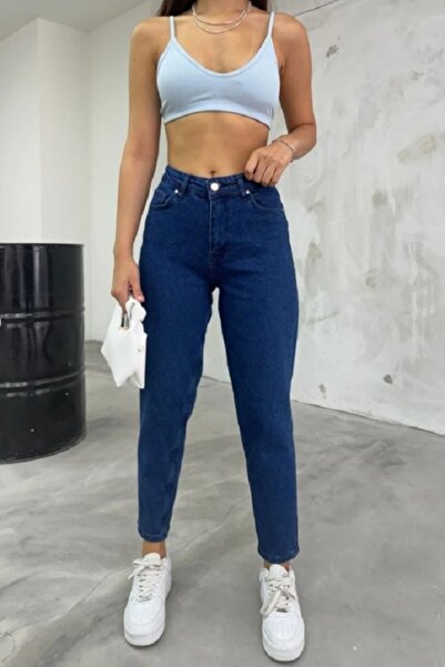ogonline Stretch Fabric Mom Jeans Women's Jeans