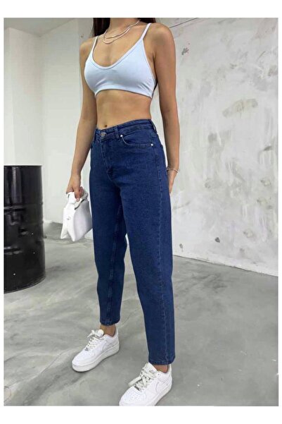 ogonline Stretch Fabric Mom Jeans Women's Jeans
