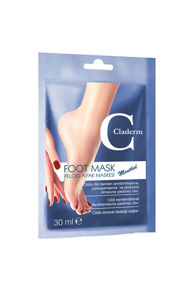 Claderm Foot moisturizing and softening mask 30ml (Original Products)