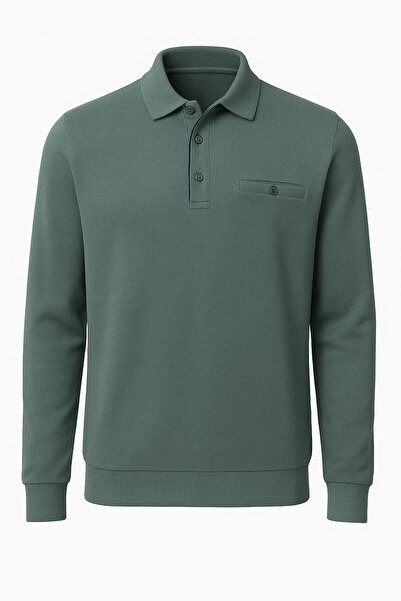 SİMENTİ Πουλόβερ Regular Fit με λαιμόκοψη πόλο Σελανίκη - 7414