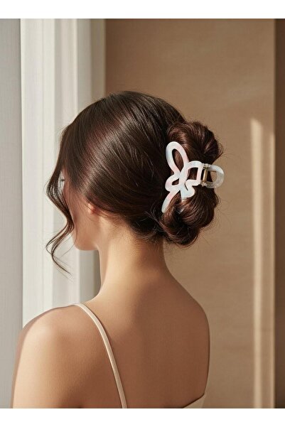 Toka Delisi Women's Butterfly Shaped Soft Acrylic Clasp Buckle