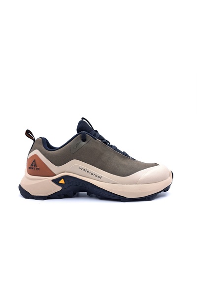 HUMTTO HM110396A Su Geçirmez Erkek Haki Bej Outdoor Spor Ayakkabı