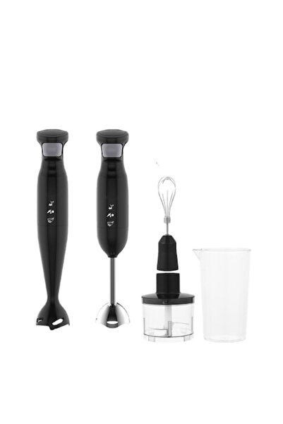 ENAGRO multifunctional electric chopper, 400 W, 5-piece set, black