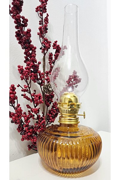 Bricoart Lamp Gas Lamp TR-1016P, Orange Glass