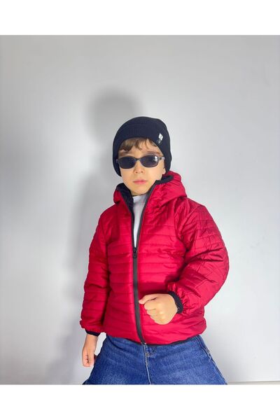 THE ARSLAN Şişme Bebek İçi Peluş Kürklü Mont