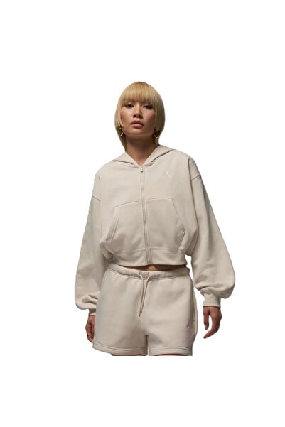 Nike Bluza cu fermoar W J BRK FLC FZ MOD CROP