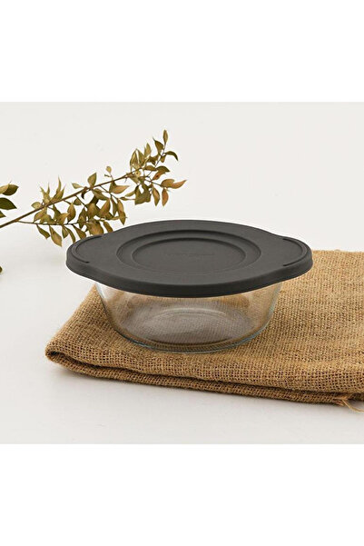 Paşabahçe GRİ KAPAKLI YUVARLAK BORCAM 840CC