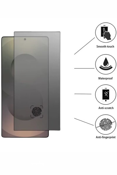 corcishop Samsung Galaxy S24 Ultra Tam Kaplayan Parmak İzi Bırakmayan Mat Ekr...