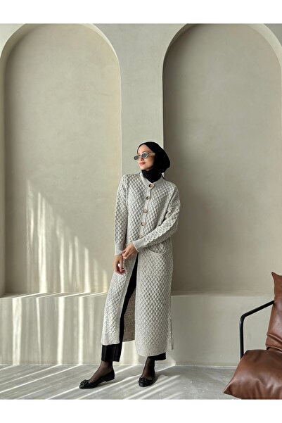 NEW DAĞ Honeycomb Knit Tirko Cardigan