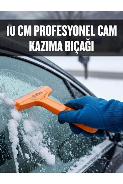 HGROUP Profesyonel arç Cam kazıma bıçağı - oynar başlı buz kazıyıcı- araç camıö