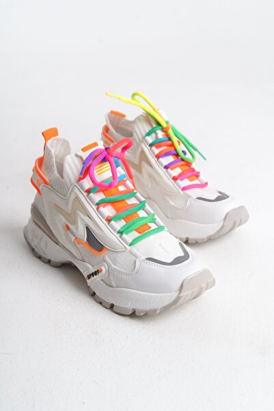 FEMME Flexy Women's Sneaker High Sole Lace-Up Sports Shoes