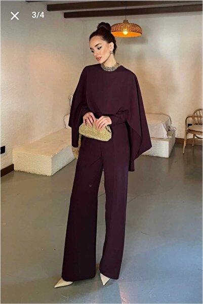 Modaulu Double Set Premium Hijab Jumpsuit with Cape