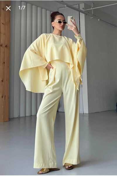 Modaulu Double Set Premium Hijab Jumpsuit with Cape