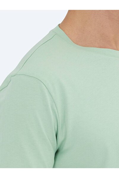 Kip Μπλουζάκι από 100% βαμβάκι με λαιμόκοψη με μέντα