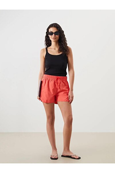 LC Waikiki Women's Swim Shorts with Elastic Waist (S5)