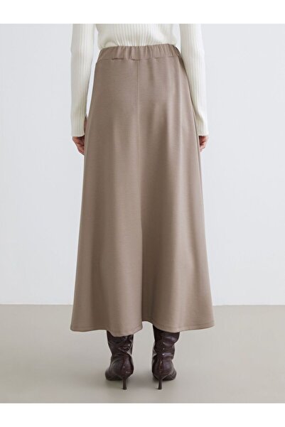 LC Waikiki Lcwaikiki Classic Elastic Waist A-Line Flared Skirt