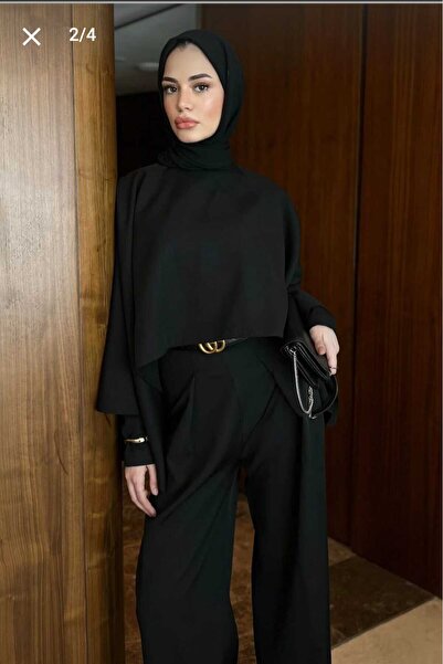 Modaulu Double Set Premium Hijab Jumpsuit with Cape