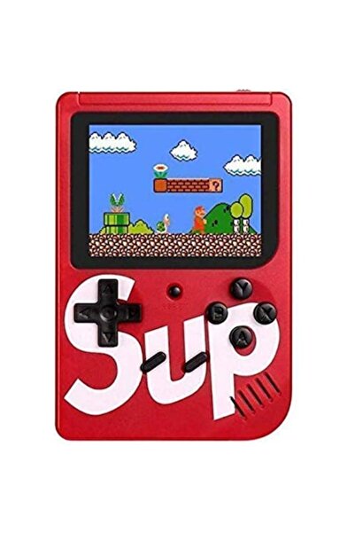 stuffix Planet Tech Retro Portable Console - Red