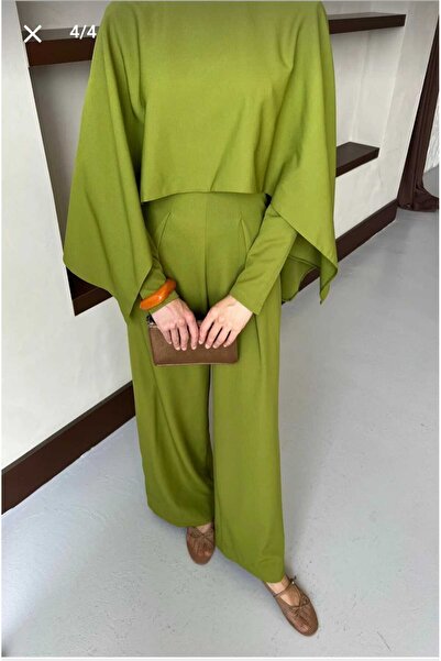 Modaulu Double Set Premium Hijab Jumpsuit with Cape