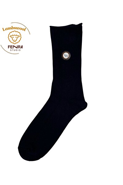 FENRA STUDIO KIŞLIK TERMAL YÜNLÜ SICAK TUTAN LAMBSWOOL SAĞLIKLI LASTİKSİZ DER...