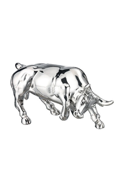Moda Argenti Toro Grande Silver Decoration 13×7.5 cm silver