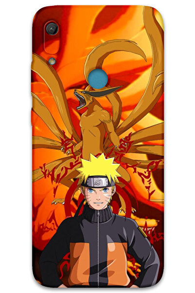 MRCİLETİSİM غطاء خلفي لهاتف هواوي Y6S بنمط HD مطبوع - ناروتو