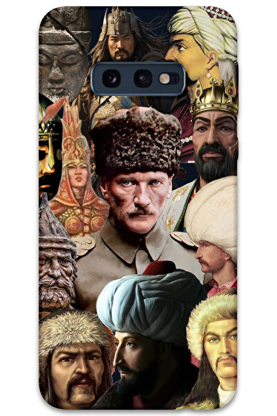 MRCİLETİSİM غطاء خلفي لهاتف سامسونج جالاكسي S10E بنمط HD مطبوع - كبير تركي