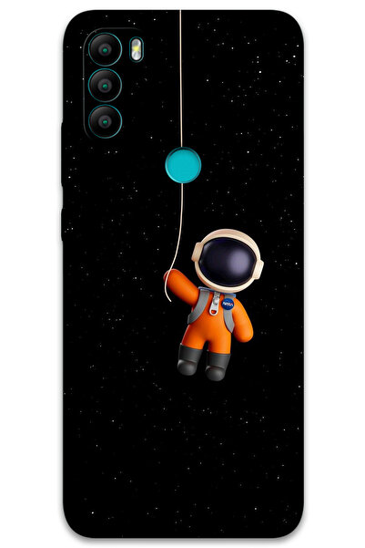 MRCİLETİSİM غطاء خلفي من جينرال موبايل GM 21 Plus بنمط HD مطبوع - رائد الفضاء