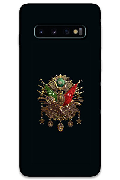 MRCİLETİSİM غطاء خلفي لهاتف سامسونج جالاكسي S10 بلس بنمط HD مطبوع - توجرا