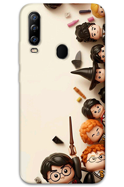 MRCİLETİSİM غطاء خلفي متوافق مع جهاز General Mobile Gm 20 Pro بنمط HD مطبوع - هاري بوتر