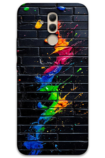 MRCİLETİSİM غطاء خلفي لهاتف هواوي ميت 20 لايت بنمط HD مطبوع - فرشاة ناعمة