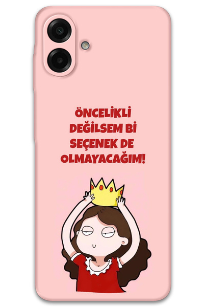 MRCİLETİSİM غطاء خلفي لهاتف سامسونج جالاكسي A07 بنمط HD مطبوع - ليس خيارًا