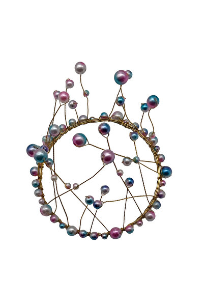 Mirific Party Decor pentru tort multicolor, 12×9 cm, cerc, QT9865