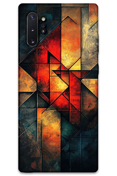 MRCİLETİSİM غطاء خلفي لهاتف سامسونج جالاكسي نوت 10 بلس بنمط HD مطبوع - ألوان ...