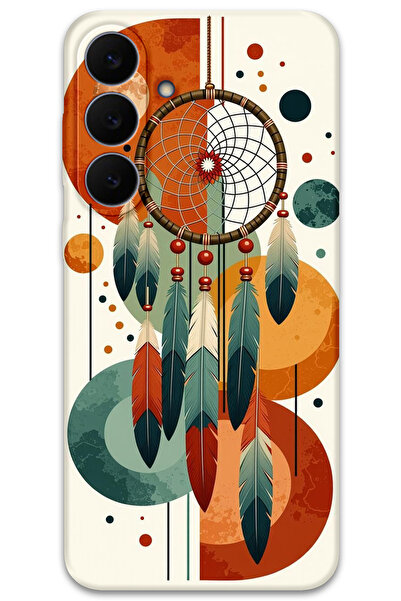 MRCİLETİSİM غطاء خلفي لهاتف سامسونج جالاكسي S25 FE بنمط HD مطبوع - ماندالا