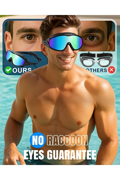 genernic Rantizon Anti-Fog UV Protection Leak-Proof Swim Goggles, 2-Pack