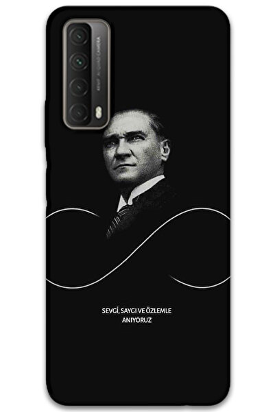 MRCİLETİSİM غطاء خلفي لهاتف هواوي بي سمارت 2021 بنمط HD مطبوع - أتاتورك إنفينيتي