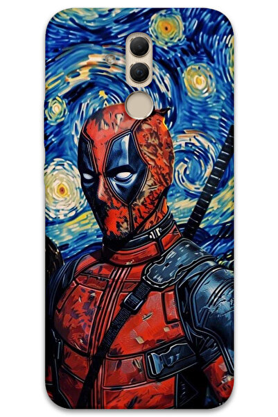 MRCİLETİSİM غطاء خلفي لهاتف هواوي ميت 20 لايت بنمط HD مطبوع - ديدبول