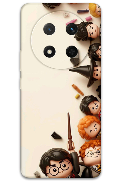 MRCİLETİSİM غطاء خلفي متوافق مع هاتف Huawei Honor Magic 7 Lite بنمط HD مطبوع - هاري بوتر