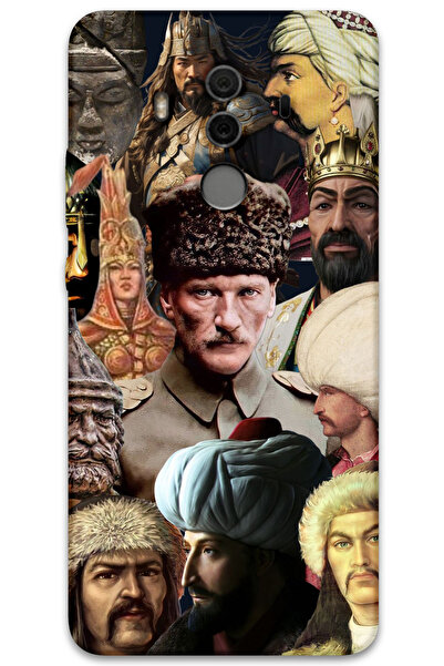 MRCİLETİSİM غطاء خلفي لهاتف هواوي ميت 10 برو بنمط HD مطبوع - كبير التركين